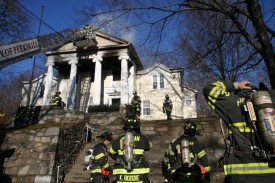 FAST Members Firefighters Steimel, Boddie, and Gravius