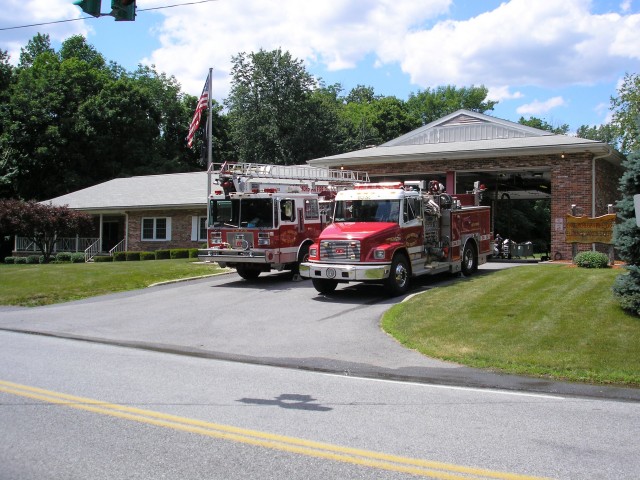 Engine 250 and Engine 254 at Furnace Woods Firehouse