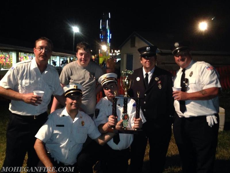 Best Antique Trophy Won By Mohegan FD At Montrose FD Parade On Sat. 6/7/14