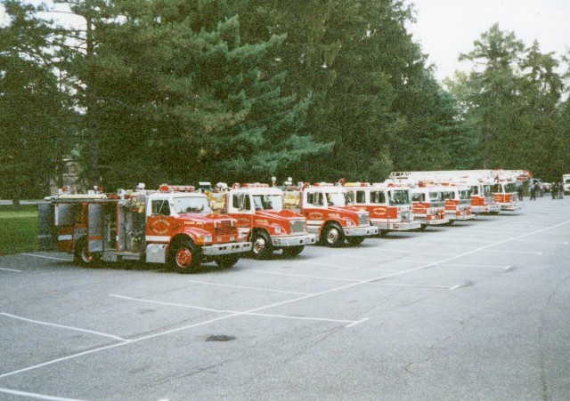 1998 Inspection Dinner Apparatus Lineup