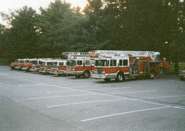 1998 Inspection Dinner Apparatus Lineup