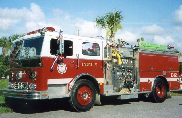 Engine 256 Now Palm Coast, FL Fire Dept Engine 222 
