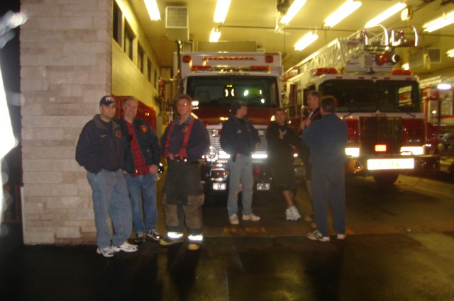 Group Shot While Standing By At Montrose FD