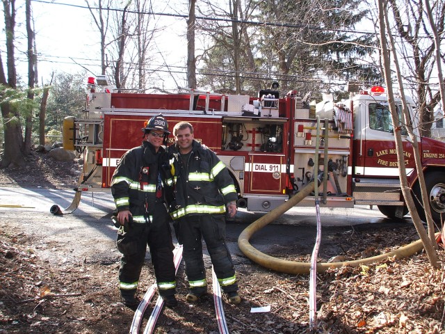 Mike and Chris Take Time Out For A Photo