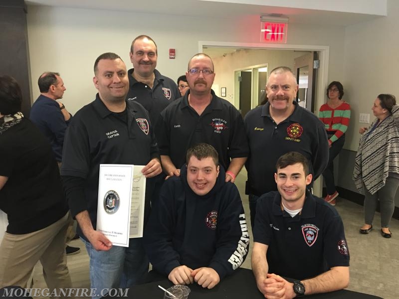 FAS-Team Receives Proclamation from NYS Senator Murphy for assisting at fire at Emerald Peek Nursing Home in Peekskill 