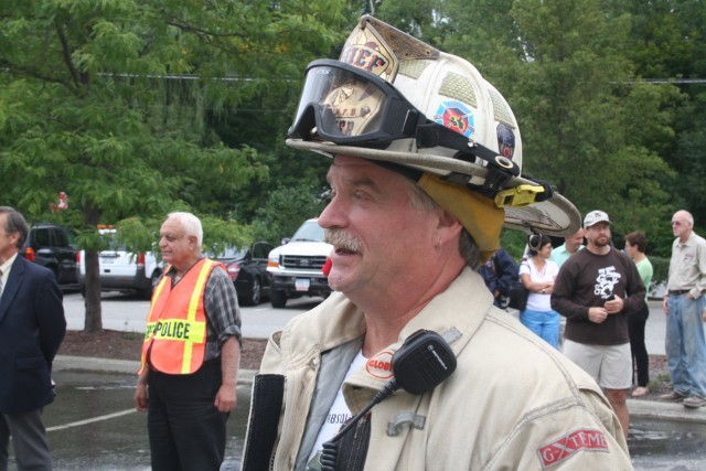 Chief Mayer Having a Laugh After A Recent Call