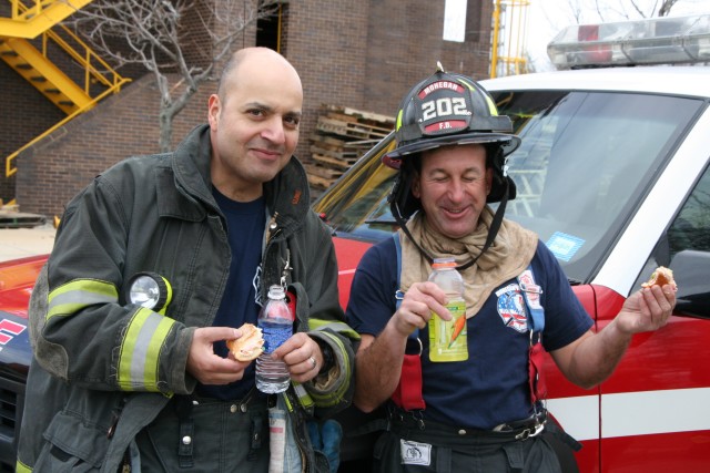 Paul & Paulie Having Lunch