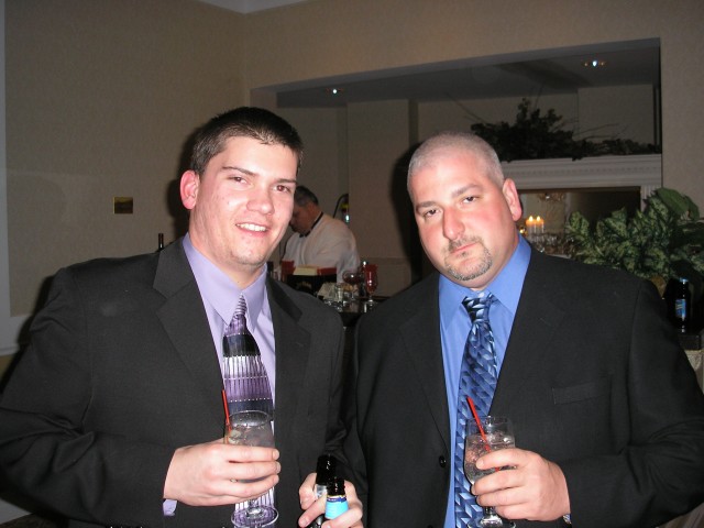 Mike & Mike Enjoying The '08 Dinner Dance 