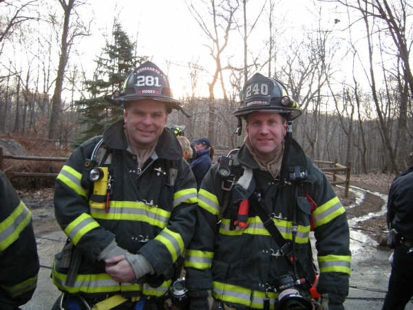 FF Honey And FF Steimel At FAS-Team Call In Mahopac Falls On 3/22