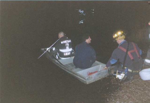 Checking a Fluid Spill in a Lake