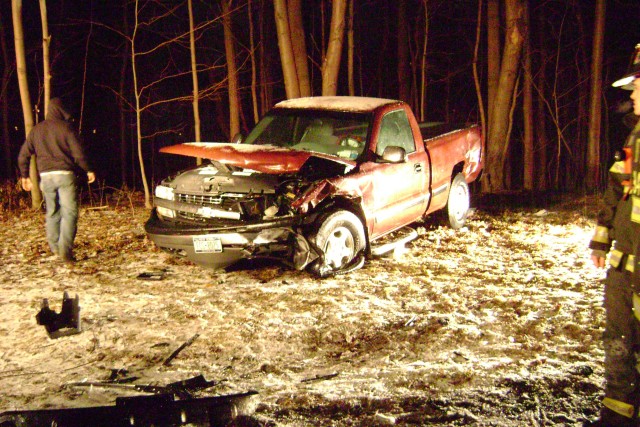 Bear Mtn. Pkwy MVA During Ice Storm on 1/4/09