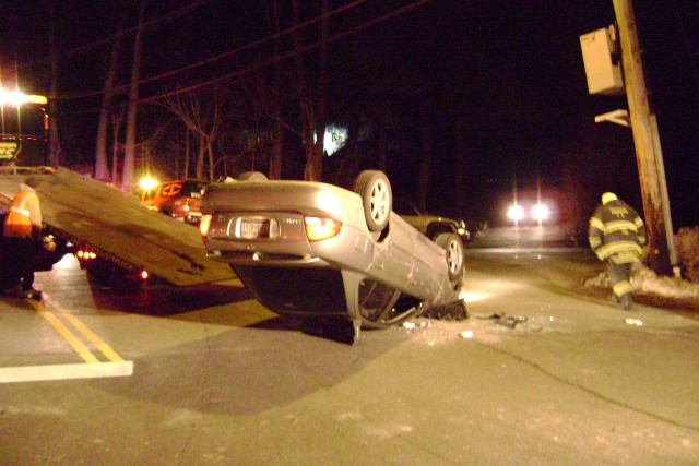 Rt. 202 and Old Crompond Rd Rollover On 2/15/09