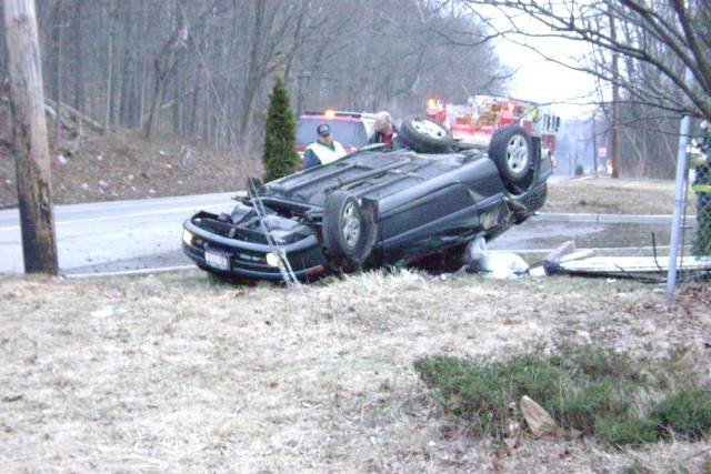 Rollover On Rt 202 I/F/O Snap Fitness On 2/22/09