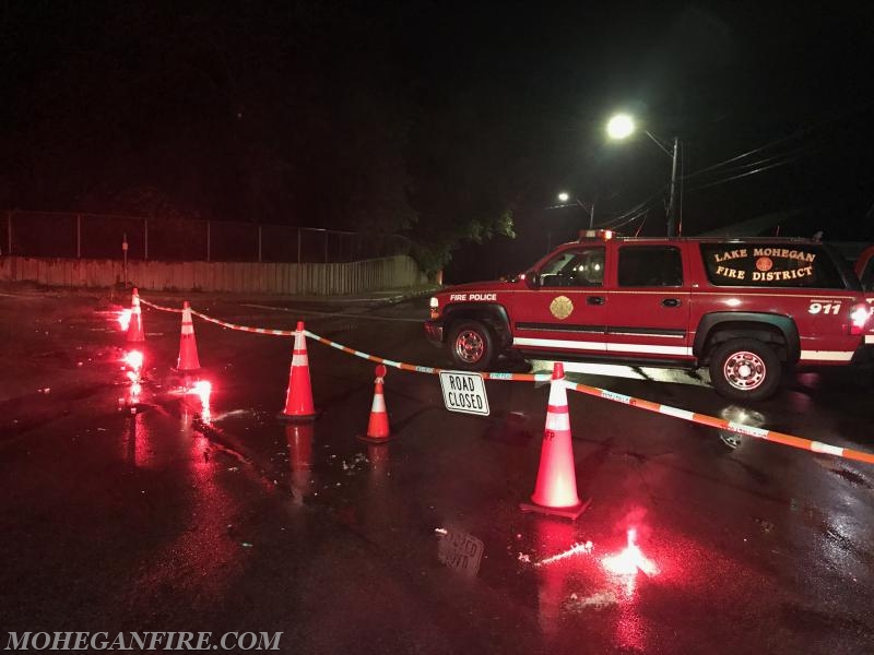 Rt 6/Lexington Ave Road Closure for Fatal Pedestrian vs Car Accident 9/30/17