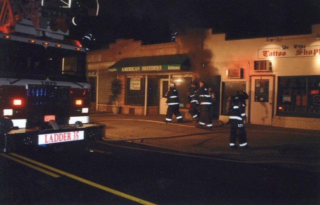 Pet Store Fire 1969 E. Main St Next To Headquarters