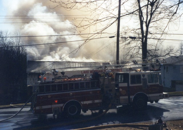 Engine 250 Pumping At Lynwood Rd