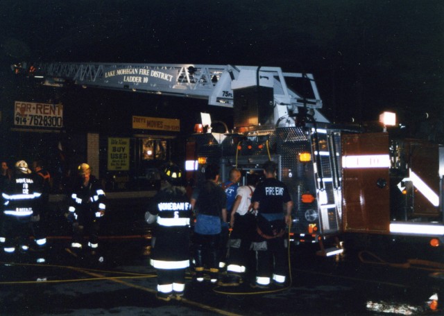 Working Fire At Toddville Plaza In late 1990's