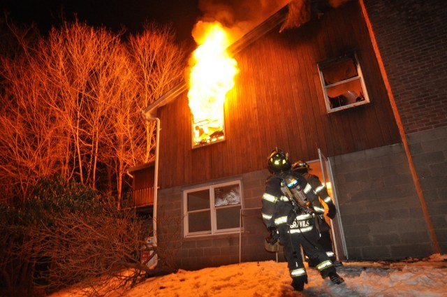 FAS-Team Assists At Montrose Fire On 1/25/09