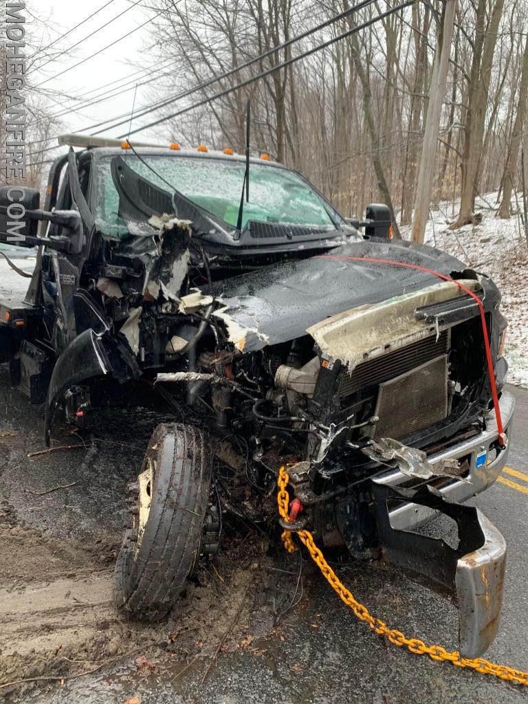 Gomer St Truck vs Tree Accident on 3/23/20