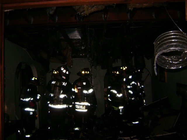 Mohegan FF's Work With Yorktown FF's With Overhaul On 11/17/08