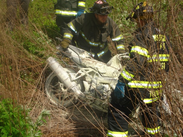 Motorcycle Accident With Fire On Taconic Pkwy At Bear Mtn Pkwy Exit In June 2008