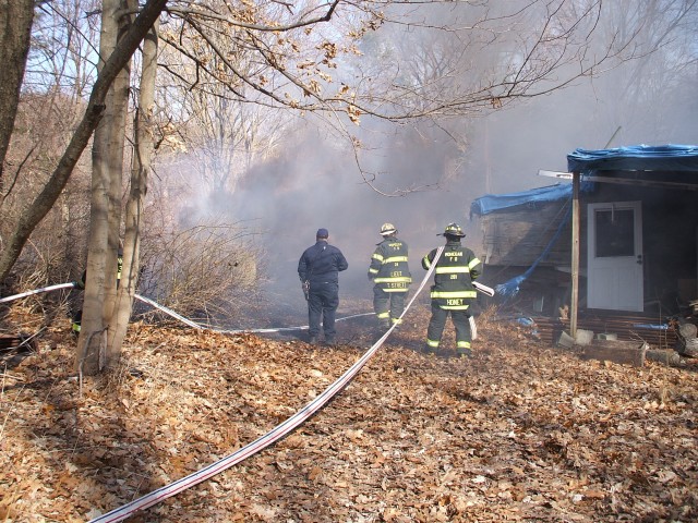 Stretching A Second Line To The Fire