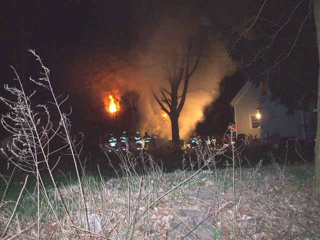 Barn Fire At The Croton Egg Farm