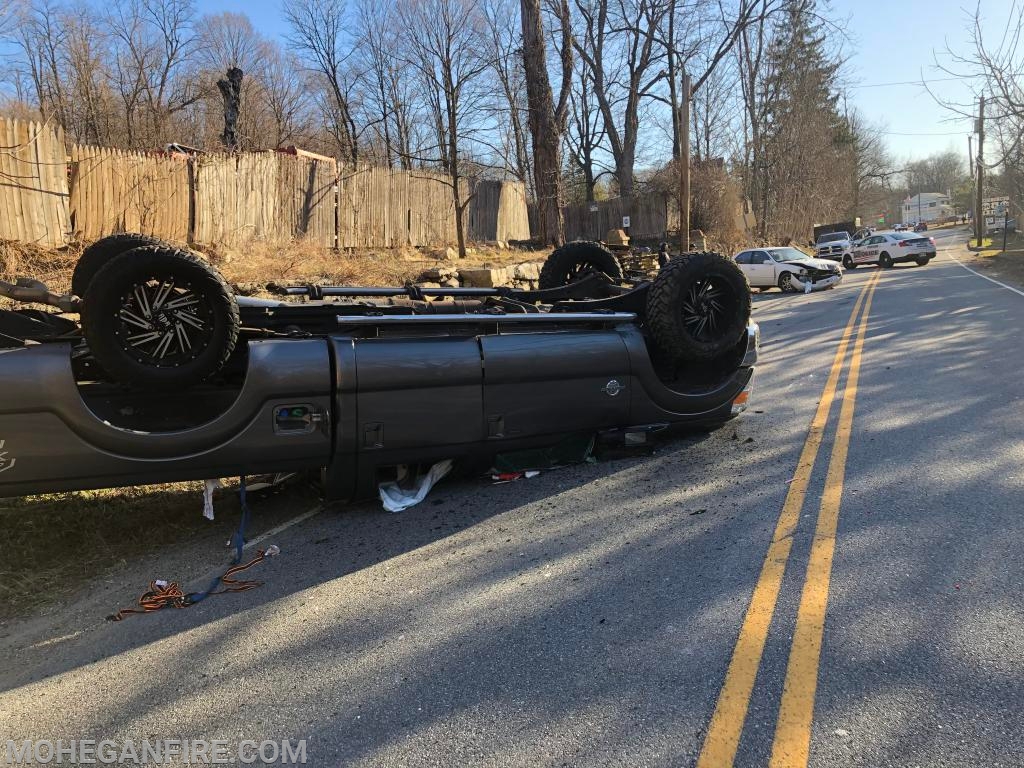 MVA involving Rollover on East Main St in Jefferson Valley 3/26/19