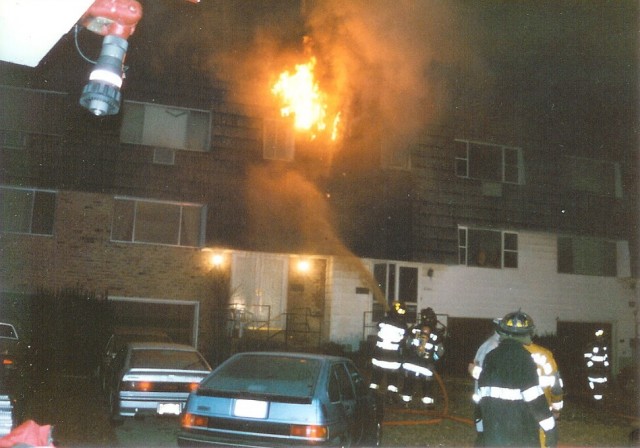 Exterior Attack At Stonegate Apts. Fire in 1998 