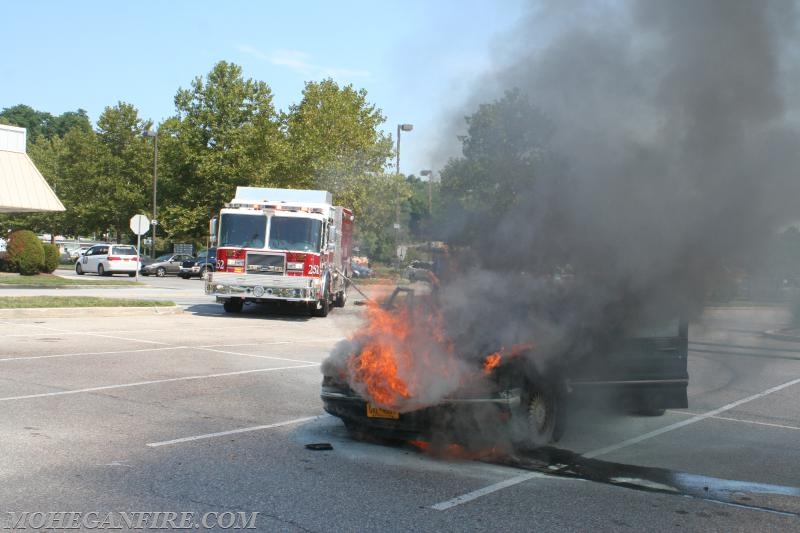 Engine 252 First Due To Car Fire 8/15/15