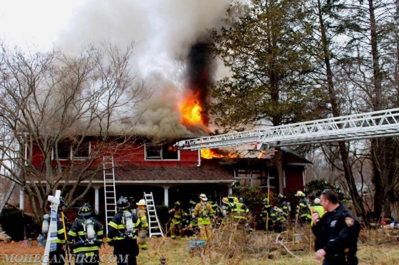 Working Structure Fire on Buckhorn St 1/23/17