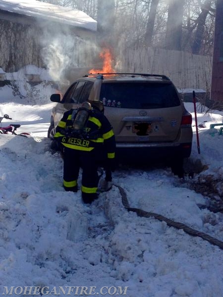 Vehicle Fire on Fawn Ridge Dr on 3/16/17