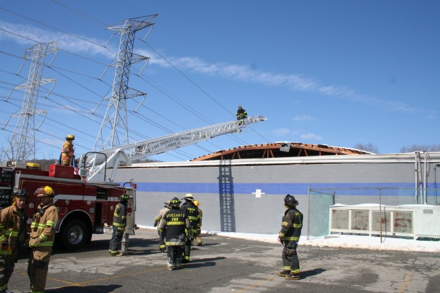 Valley lanes roof collapse