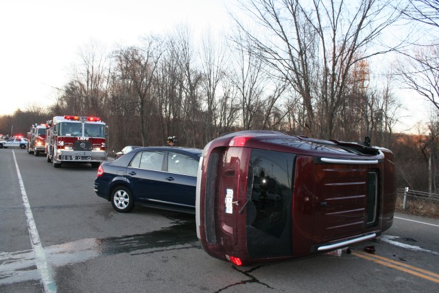 Rt. 202 & Garden Ln MVA With Rollover