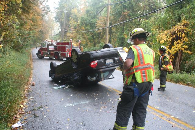 East Main St In Jefferson Valley Rollover Fall, 2013