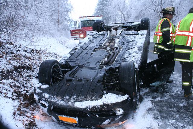 Rt. 6/Somers town Line Rollover Jan 2014