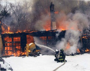 Locust Avenue Structure Fire
