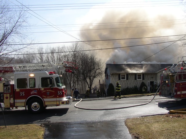 Lynwood Rd Structure Fire in 2004