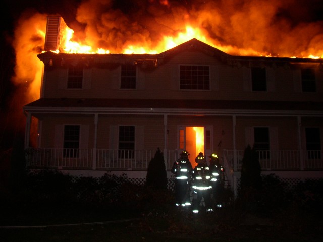 Firefighter Kaye, then Lt. Boddie, and Firefighter Gravius At Jay Rd