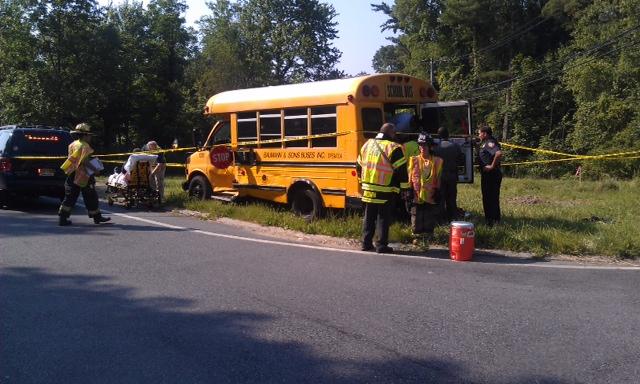 Bear Mountain Pkwy/Stoney St School Bus Accident June, 2012