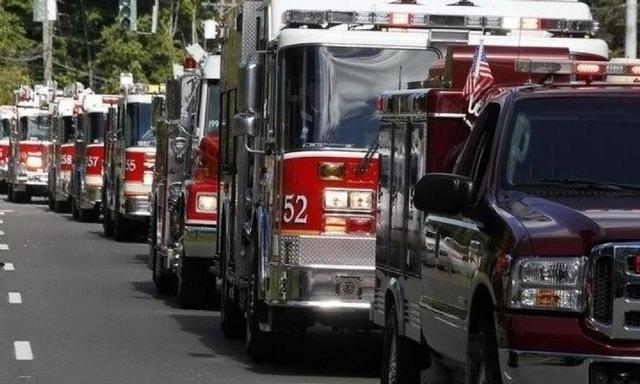 Mohegan FD Apparatus During 90th Anniversary Parade