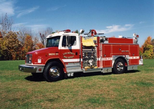 Engine 254: 1994 Freightliner/Allegheny 1250gpm/500gal./Rescue-Engine