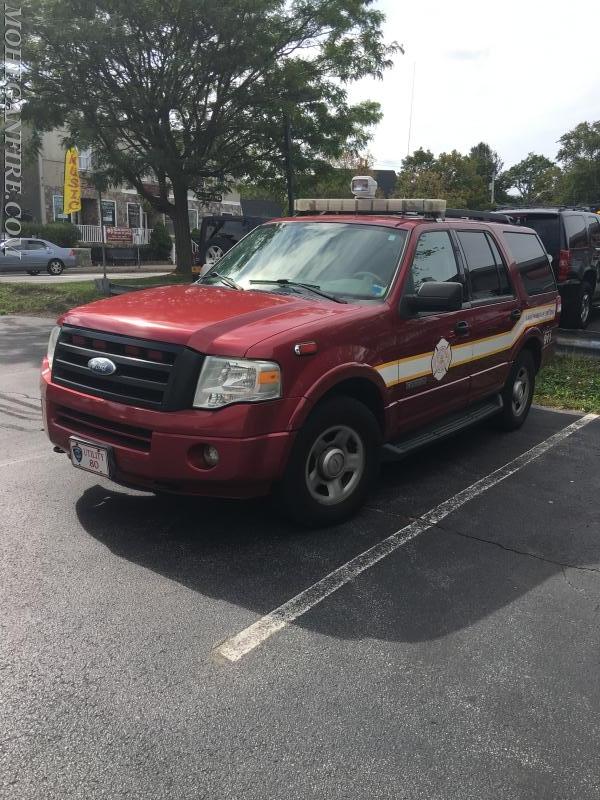 Utility 80 (Former Chief/Command Vehicle): 2007 Ford Expedition. Vehicle Donated to Yorktown Police For K9 Unit 