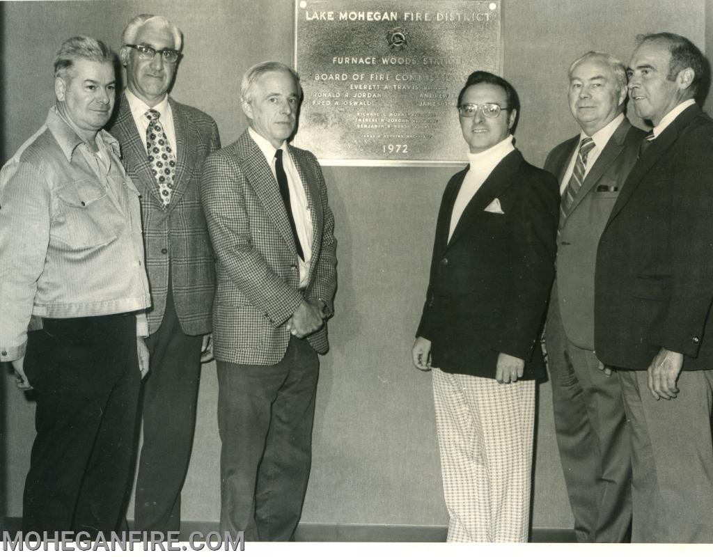 Opening of the Furnace Woods Fire Station in 1972