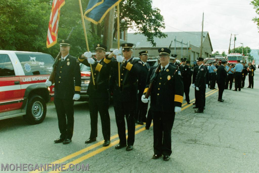 Deputy Chief's Color Guard at the Verplanck Parade.