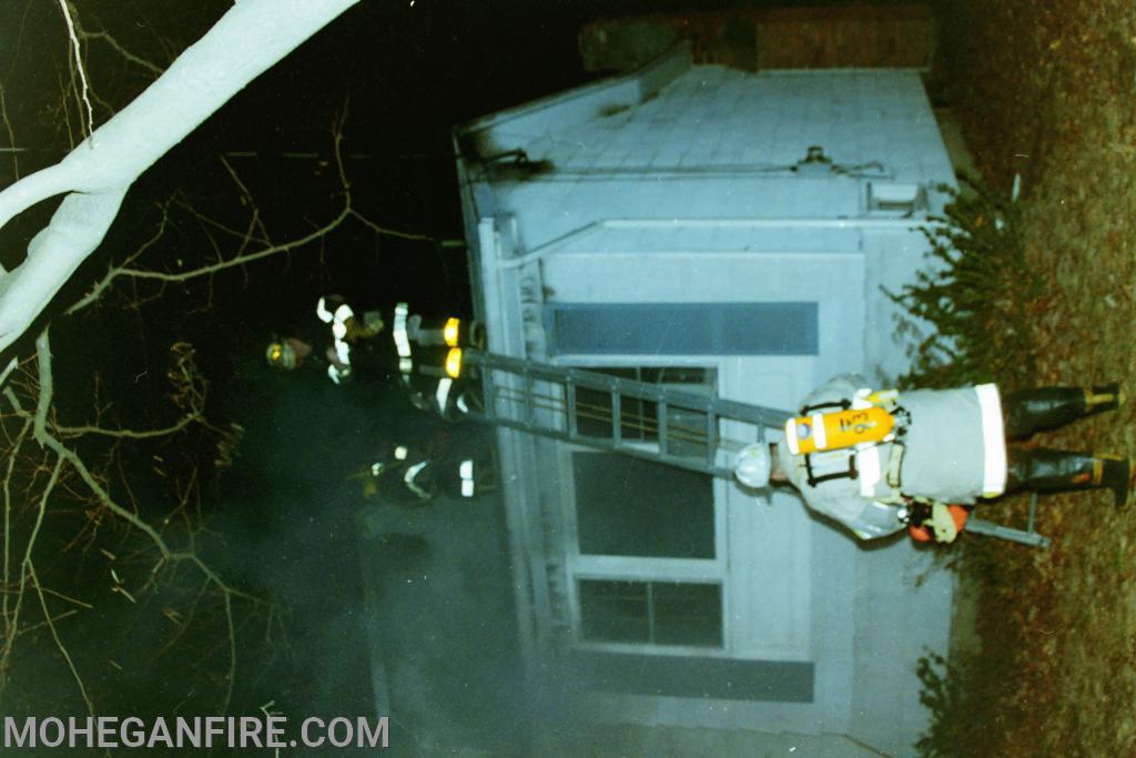 Operating at a structure fire on Winthrop Drive in Cortlandt