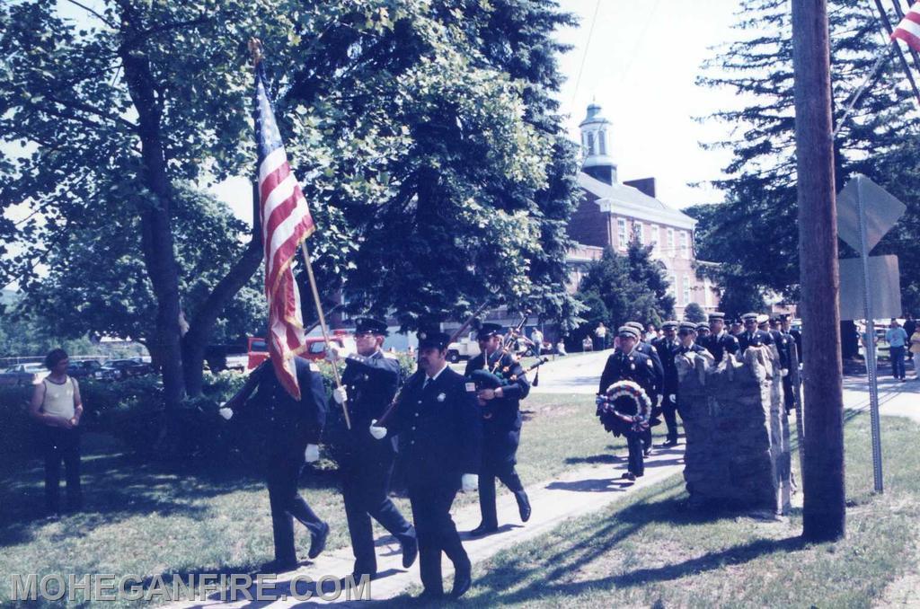 Memorial Day on East Main St in Shrub Oak unknown year. Photo by Joe Ellman 