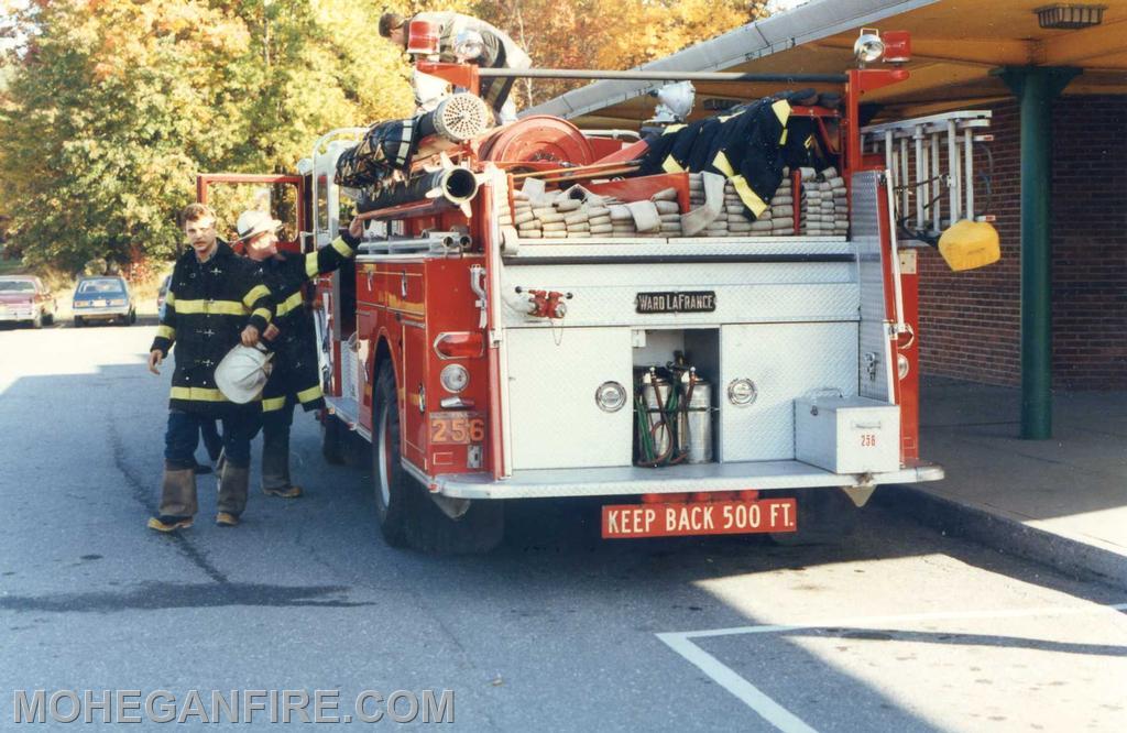 Fire prevention with Engine 256 at one of the many Elementary Schools in the District. Photo. By Joe Ellman