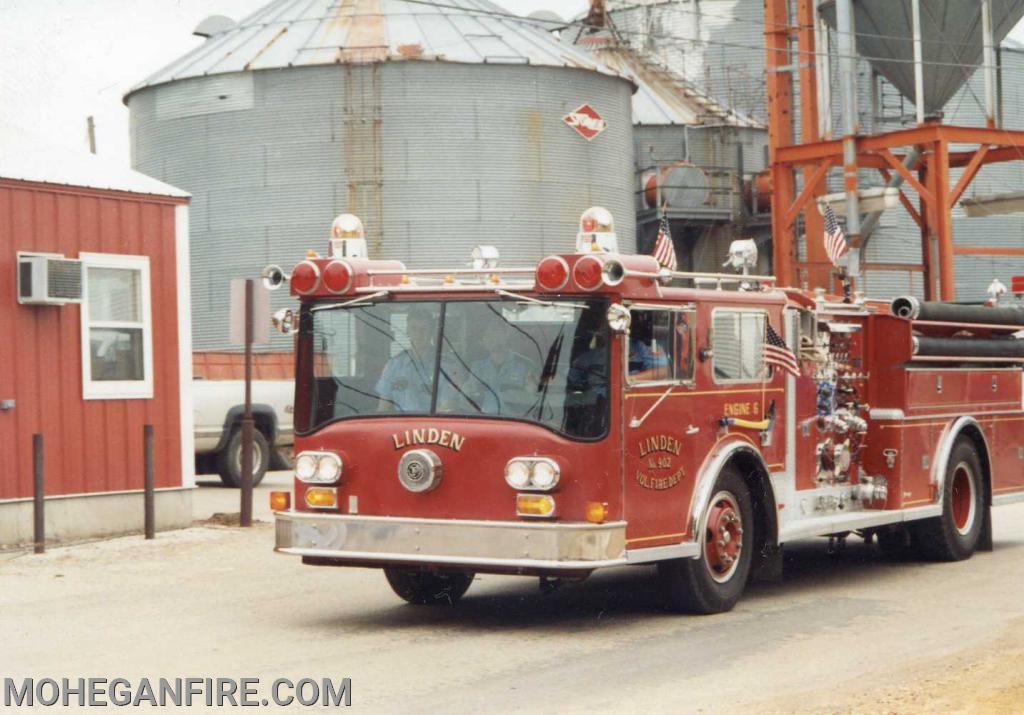 Former Engine 254 and Engine 255 both 1972 Young Crusaders left Mohegan and went to serve in Linden Wisconsin FD. Both now privately owned 