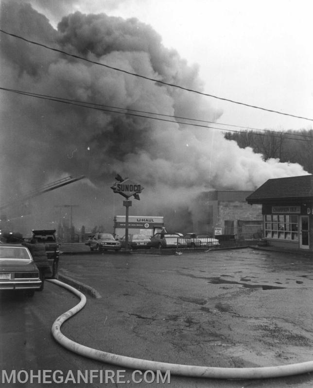 Jefferson Valley Service Station Structure Fire 